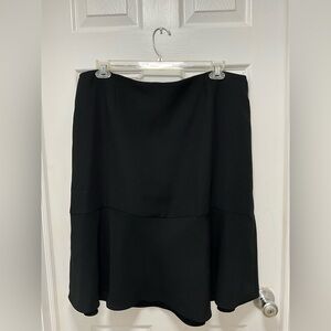 Talbots Black Women's Skirt Plus Size 18W